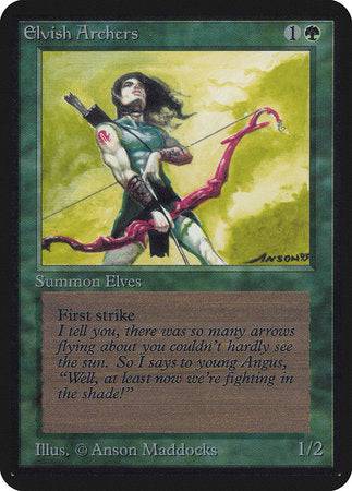 Elvish Archers [Limited Edition Alpha] - Destination Retro
