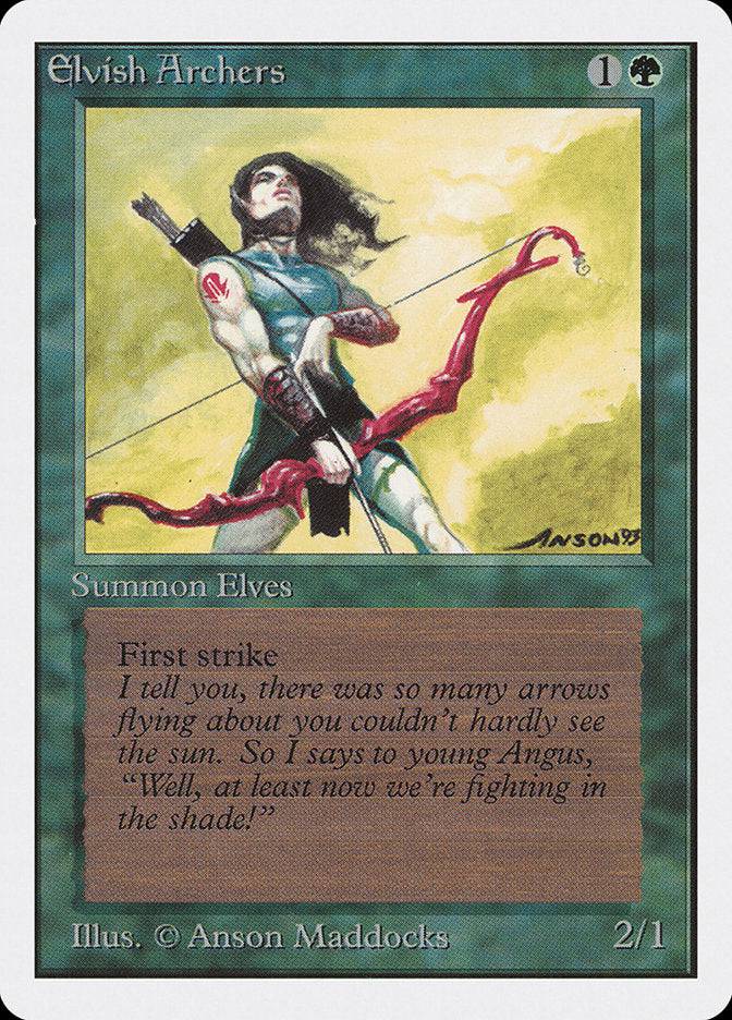 Elvish Archers [Unlimited Edition] - Destination Retro