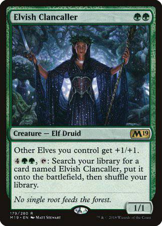 Elvish Clancaller [Core Set 2019] - Destination Retro
