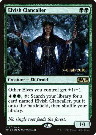 Elvish Clancaller [Core Set 2019 Promos] - Destination Retro