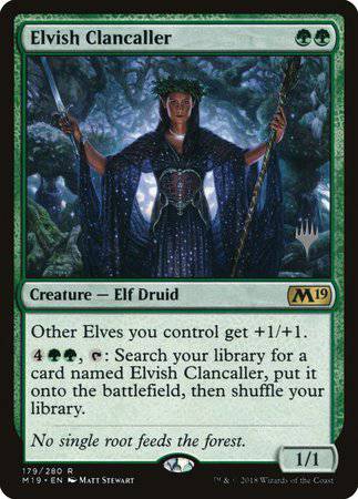 Elvish Clancaller [Core Set 2019 Promos] - Destination Retro