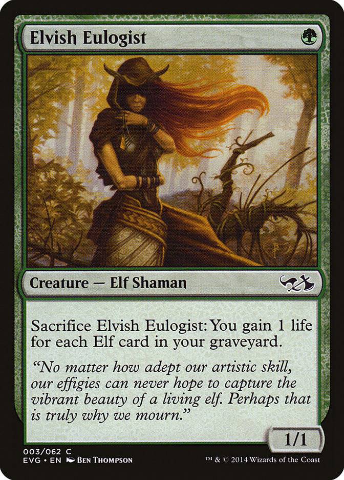 Elvish Eulogist (Elves vs. Goblins) [Duel Decks Anthology] - Destination Retro