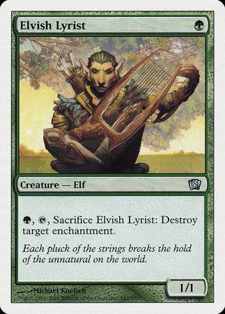 Elvish Lyrist [Eighth Edition] - Destination Retro