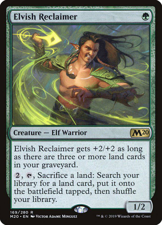 Elvish Reclaimer [Core Set 2020] - Destination Retro
