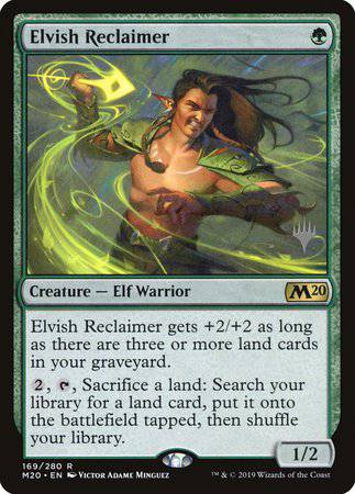 Elvish Reclaimer [Core Set 2020 Promos] - Destination Retro