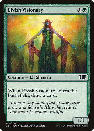 Elvish Visionary [Commander 2014] - Destination Retro
