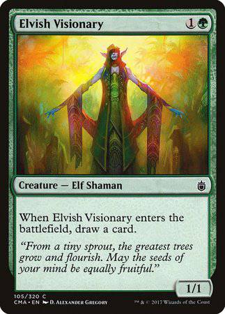 Elvish Visionary [Commander Anthology] - Destination Retro