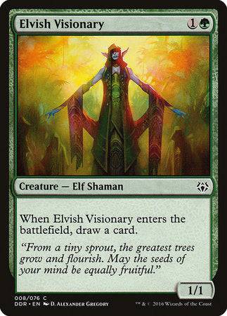Elvish Visionary [Duel Decks: Nissa vs. Ob Nixilis] - Destination Retro
