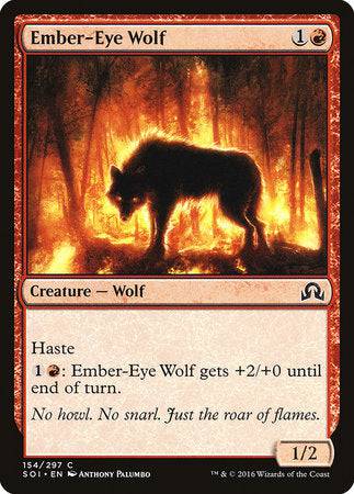 Ember-Eye Wolf [Shadows over Innistrad] - Destination Retro