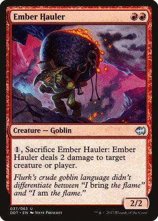 Ember Hauler [Duel Decks: Merfolk vs. Goblins] - Destination Retro