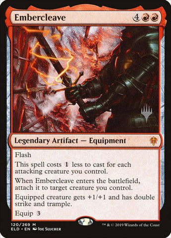 Embercleave (Promo Pack) [Throne of Eldraine Promos] - Destination Retro
