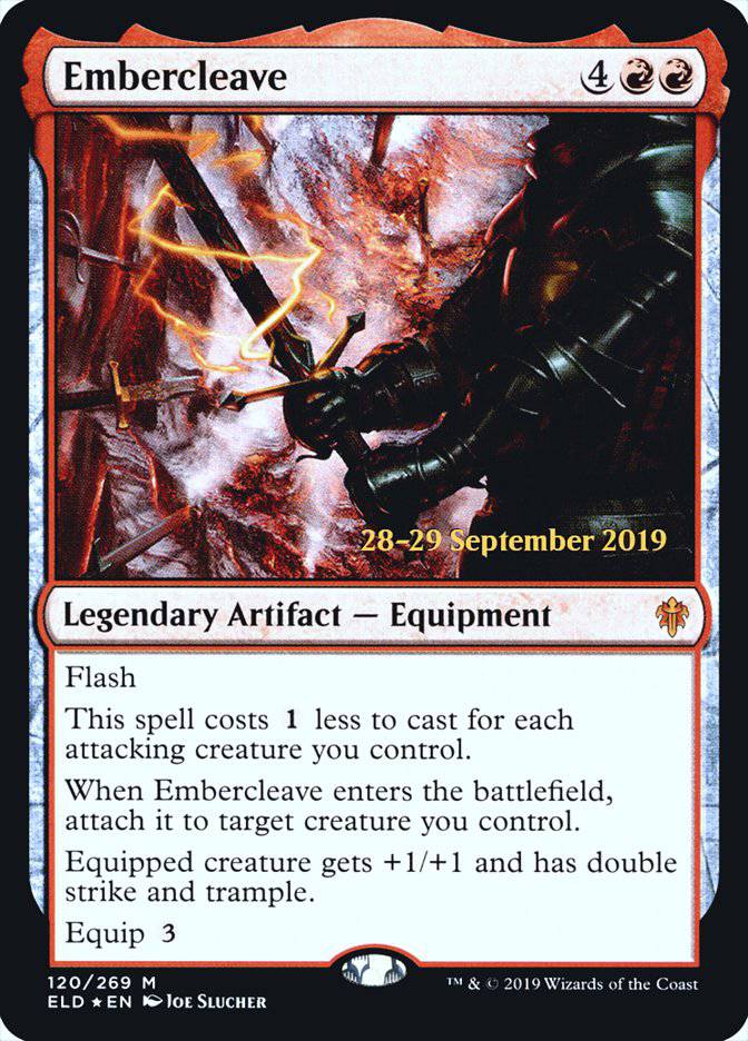 Embercleave  [Throne of Eldraine Prerelease Promos] - Destination Retro