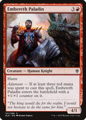 Embereth Paladin [Throne of Eldraine] - Destination Retro