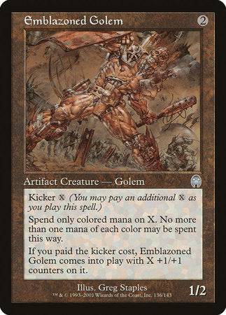 Emblazoned Golem [Apocalypse] - Destination Retro