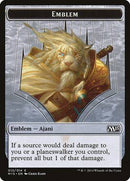 Emblem - Ajani Steadfast [Magic 2015 Tokens] - Destination Retro