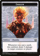 Emblem - Chandra, Torch of Defiance [Kaladesh Tokens] - Destination Retro