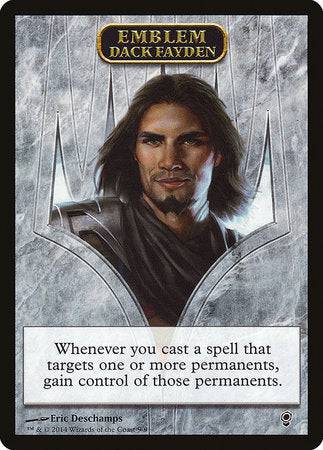 Emblem - Dack Fayden [Conspiracy Tokens] - Destination Retro