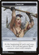 Emblem - Domri, Chaos Bringer [Ravnica Allegiance Tokens] - Destination Retro
