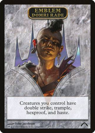 Emblem - Domri Rade [Gatecrash Tokens] - Destination Retro