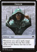 Emblem - Jace, Telepath Unbound [Magic Origins Tokens] - Destination Retro