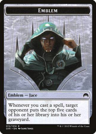 Emblem - Jace, Telepath Unbound [Magic Origins Tokens] - Destination Retro