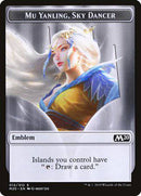 Emblem - Mu Yanling, Sky Dancer [Core Set 2020 Tokens] - Destination Retro