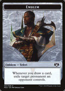 Emblem - Teferi, Hero of Dominaria [Mythic Edition Tokens] - Destination Retro