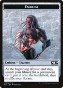 Emblem - Tezzeret, Artifice Master [Core Set 2019 Tokens] - Destination Retro