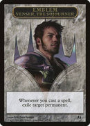 Emblem - Venser, the Sojourner [Duel Decks: Venser vs. Koth Tokens] - Destination Retro
