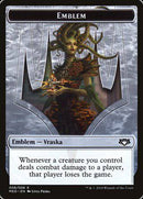 Emblem - Vraska, Golgari Queen [Mythic Edition Tokens] - Destination Retro