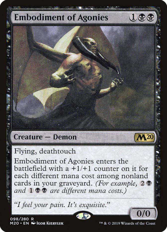 Embodiment of Agonies [Core Set 2020] - Destination Retro