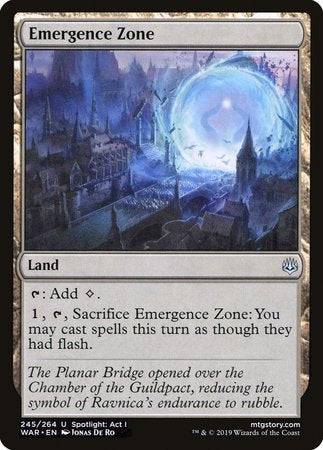 Emergence Zone [War of the Spark] - Destination Retro