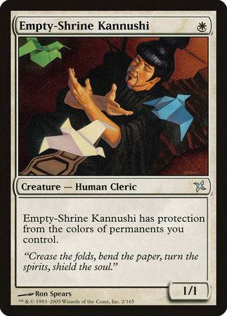 Empty-Shrine Kannushi [Betrayers of Kamigawa] - Destination Retro