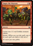 Empty the Warrens [Duel Decks: Mind vs. Might] - Destination Retro