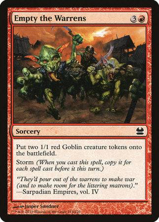 Empty the Warrens [Modern Masters] - Destination Retro