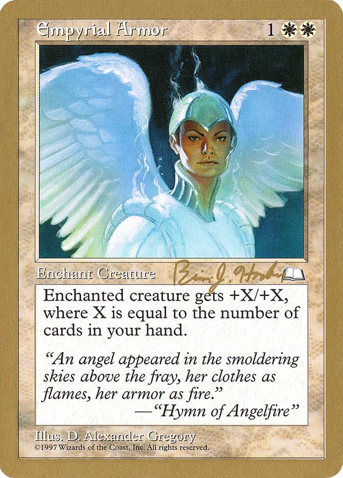 Empyrial Armor (Brian Hacker) [World Championship Decks 1998] - Destination Retro