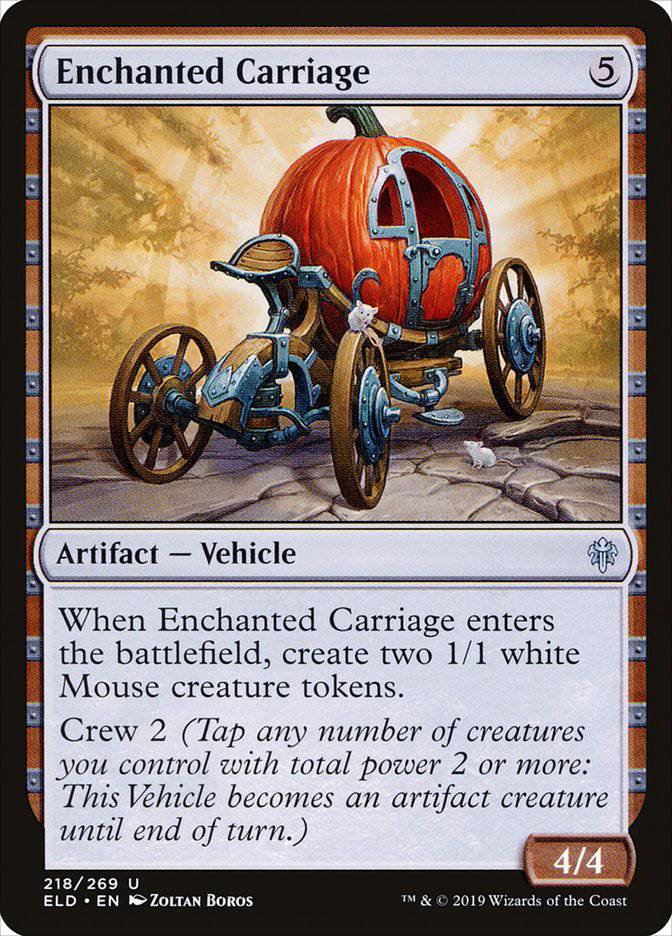 Enchanted Carriage [Throne of Eldraine] - Destination Retro