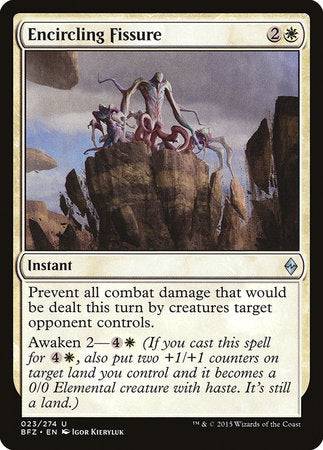 Encircling Fissure [Battle for Zendikar] - Destination Retro