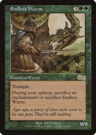 Endless Wurm [Urza's Saga] - Destination Retro