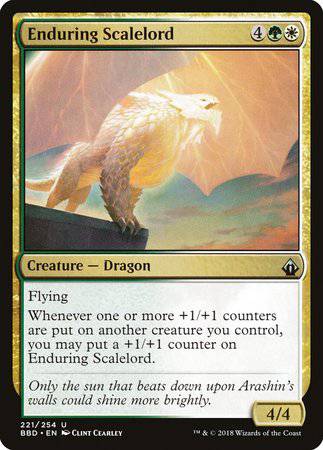 Enduring Scalelord [Battlebond] - Destination Retro