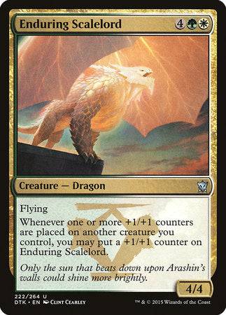 Enduring Scalelord [Dragons of Tarkir] - Destination Retro
