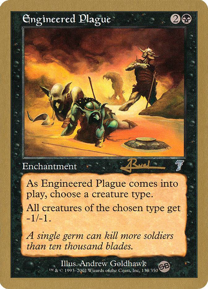 Engineered Plague (Antoine Ruel) (SB) [World Championship Decks 2001] - Destination Retro