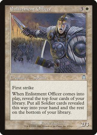 Enlistment Officer [Apocalypse] - Destination Retro