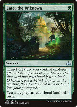 Enter the Unknown [Rivals of Ixalan] - Destination Retro