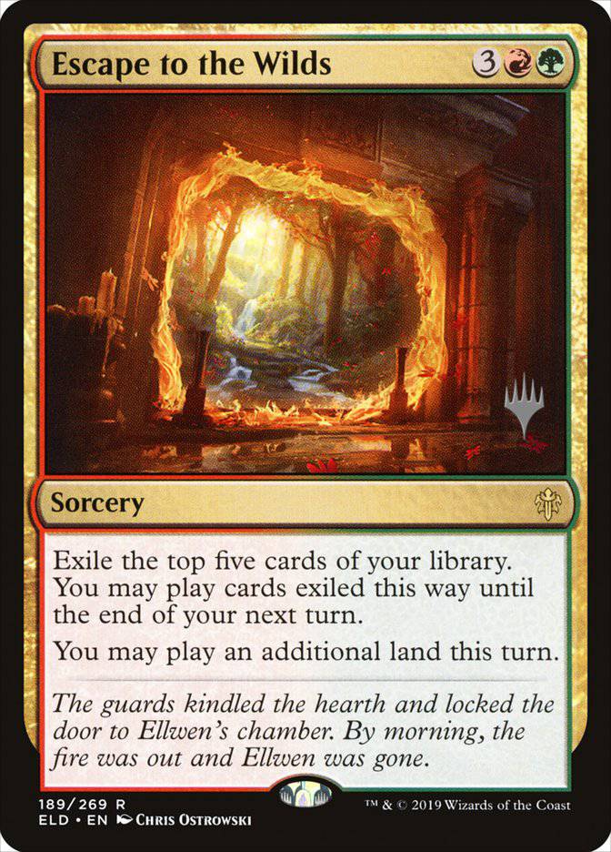 Escape to the Wilds (Promo Pack) [Throne of Eldraine Promos] - Destination Retro
