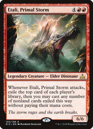 Etali, Primal Storm [Rivals of Ixalan Promos] - Destination Retro