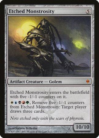 Etched Monstrosity [New Phyrexia] - Destination Retro