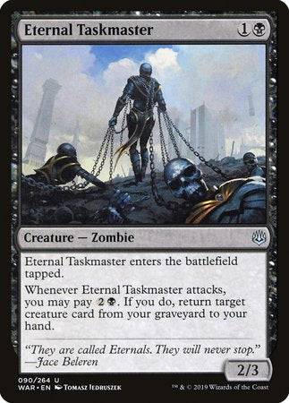 Eternal Taskmaster [War of the Spark] - Destination Retro