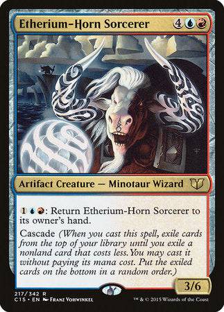 Etherium-Horn Sorcerer [Commander 2015] - Destination Retro