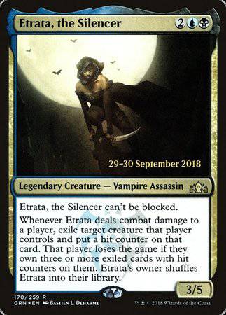 Etrata, the Silencer [Guilds of Ravnica Promos] - Destination Retro